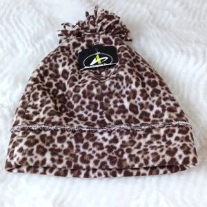 ATHLETIC Tech Womans Leopard Print ‎  Hat New